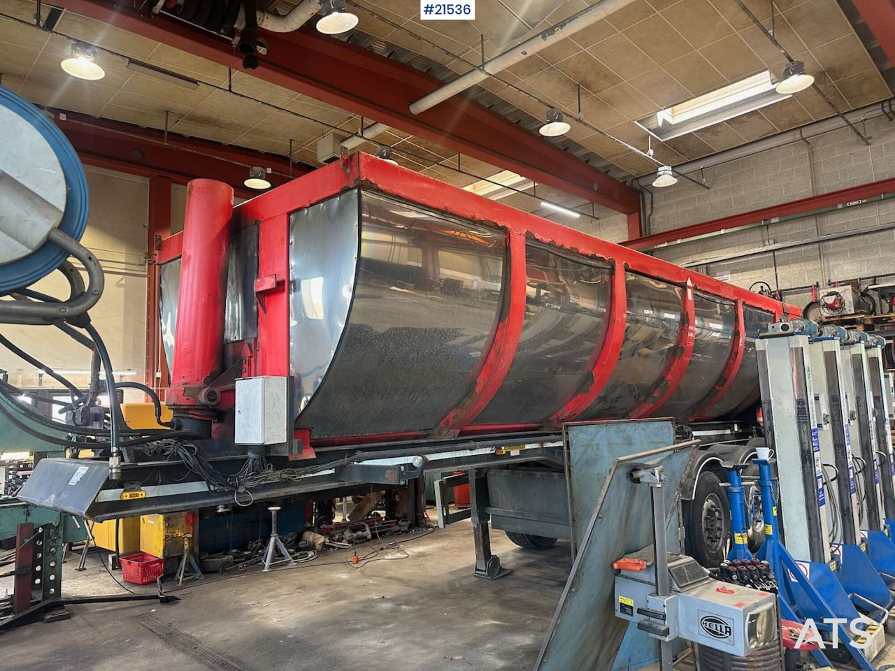 Nor-Slep SE-42 3 akslet tippsemi m/ kapellduk - Semirremolque volquete: foto 1 Nor-Slep SE-42 3 akslet tippsemi m/ kapellduk - Semirremolque volquete: foto 1