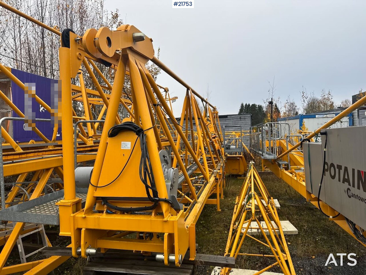 Potain MDT 109 2C Tårnkran - Grúa torre: foto 3 Potain MDT 109 2C Tårnkran - Grúa torre: foto 3