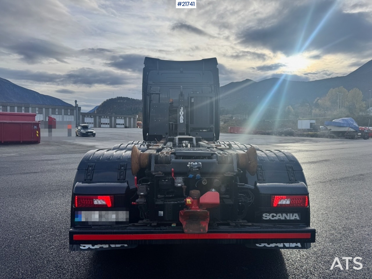 Scania 2018 Scania R580 Tridem Krokbil m/ Kranhydraulikk. Nylakkert! - Camión multibasculante: foto 5 Scania 2018 Scania R580 Tridem Krokbil m/ Kranhydraulikk. Nylakkert! - Camión multibasculante: foto 5