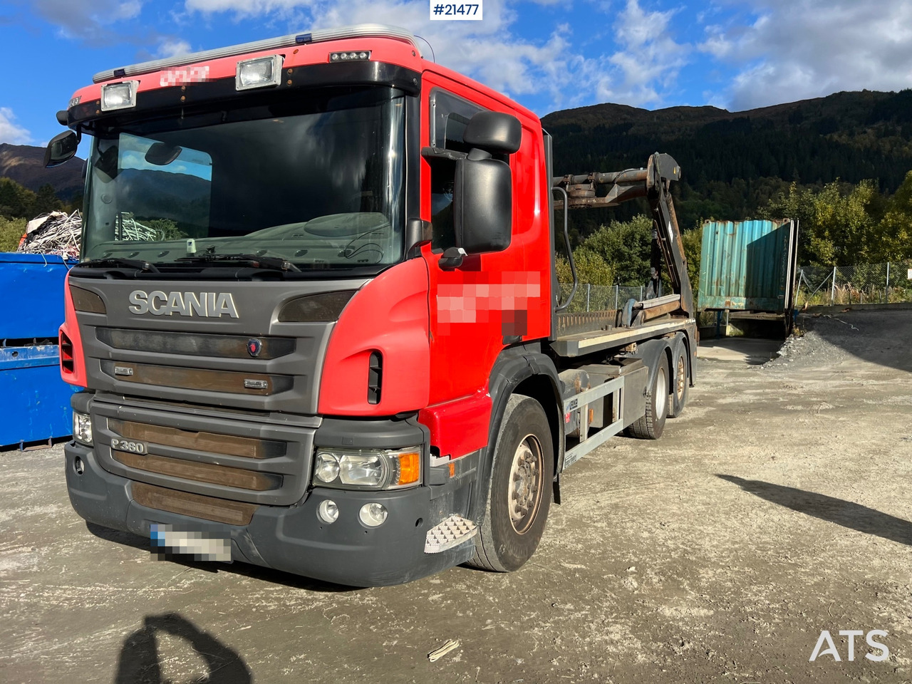 Scania P360 Liftdumper m/ rotator - Camión portacontenedore/ Intercambiable: foto 4 Scania P360 Liftdumper m/ rotator - Camión portacontenedore/ Intercambiable: foto 4