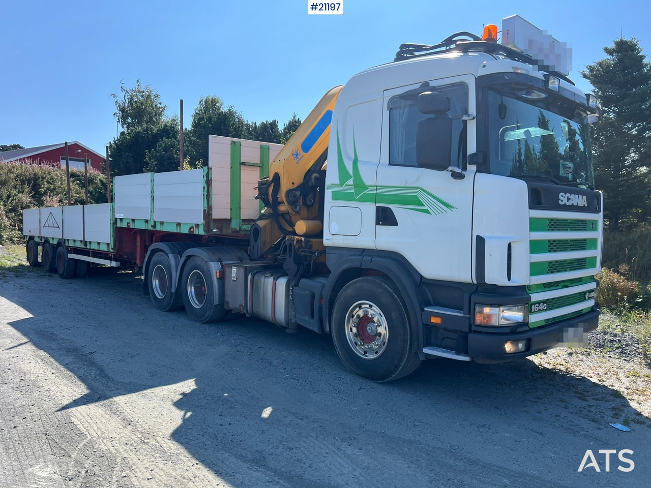 Scania R164 - Camión grúa: foto 2 Scania R164 - Camión grúa: foto 2
