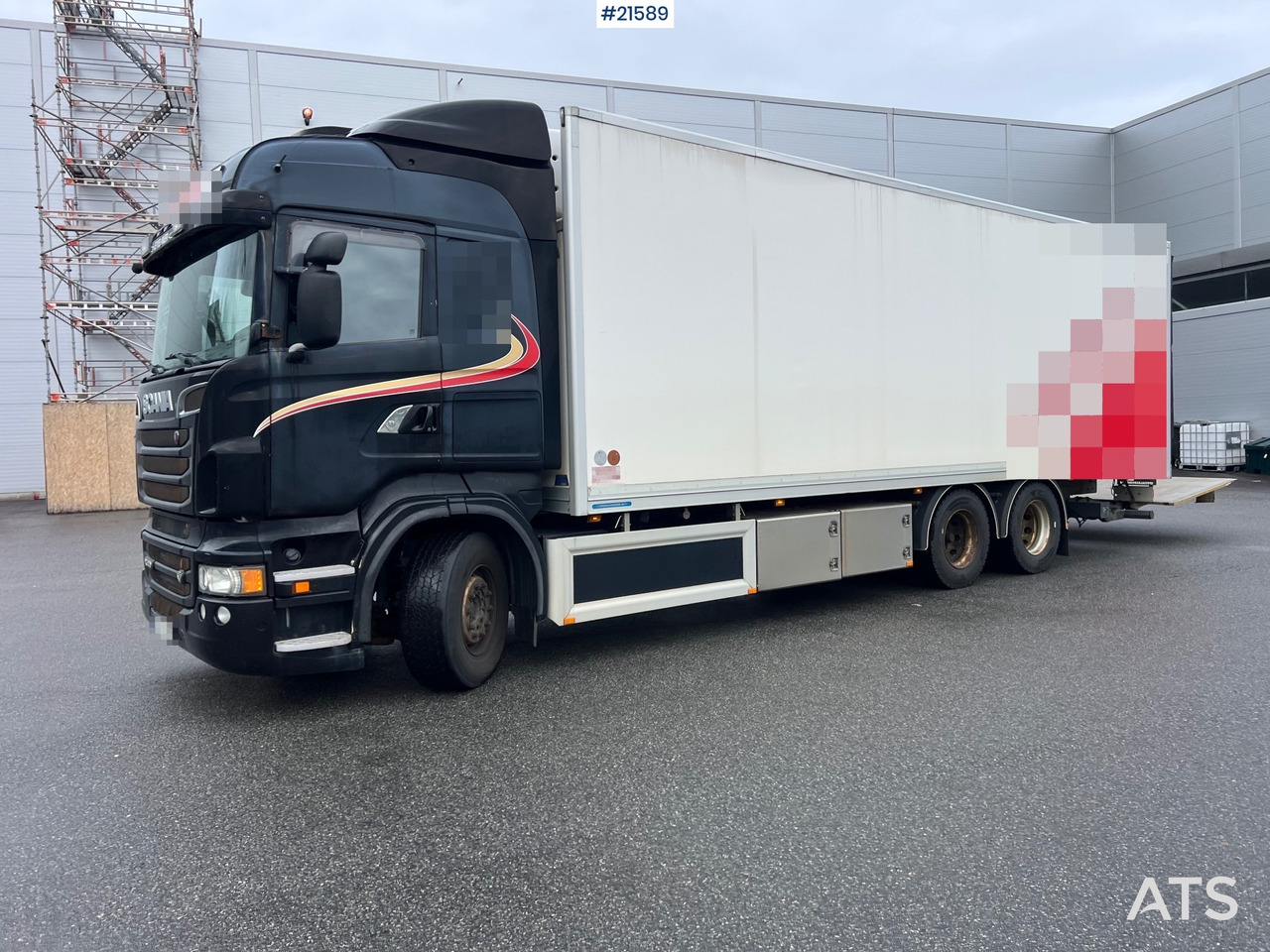 Scania R500 6x2 skapbil m/ 2 temp kjøl/frys aggregat - Camión caja cerrada: foto 1 Scania R500 6x2 skapbil m/ 2 temp kjøl/frys aggregat - Camión caja cerrada: foto 1
