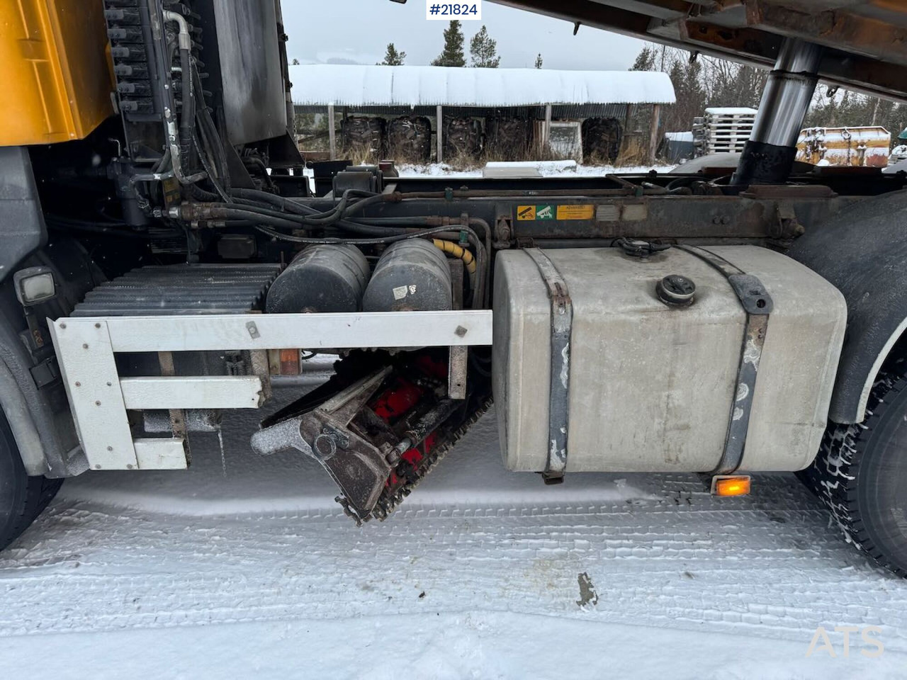 Camión volquete Scania R500 Brøyterigget Tippbil m/ underliggende skjær SE VIDEO: foto 18