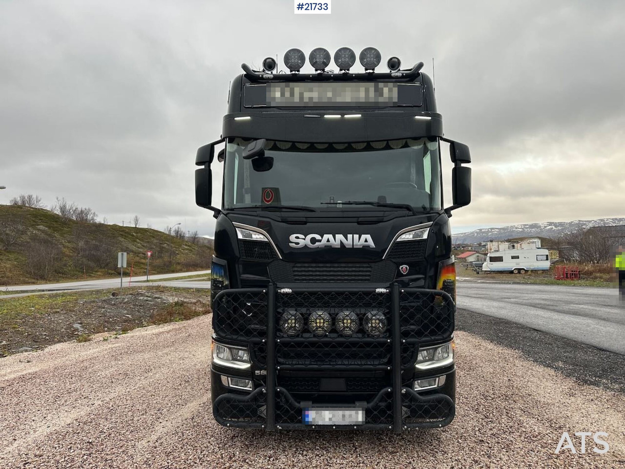 Scania S580 6x4 skapbil m/ kjøl, frys og varme og 2 sett dekk. SE VIDEO - Camión caja cerrada: foto 3 Scania S580 6x4 skapbil m/ kjøl, frys og varme og 2 sett dekk. SE VIDEO - Camión caja cerrada: foto 3