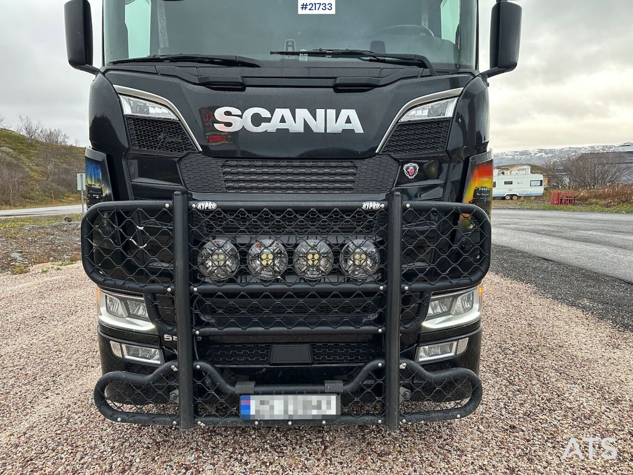 Scania S580 6x4 skapbil m/ kjøl, frys og varme og 2 sett dekk. SE VIDEO - Camión caja cerrada: foto 4 Scania S580 6x4 skapbil m/ kjøl, frys og varme og 2 sett dekk. SE VIDEO - Camión caja cerrada: foto 4