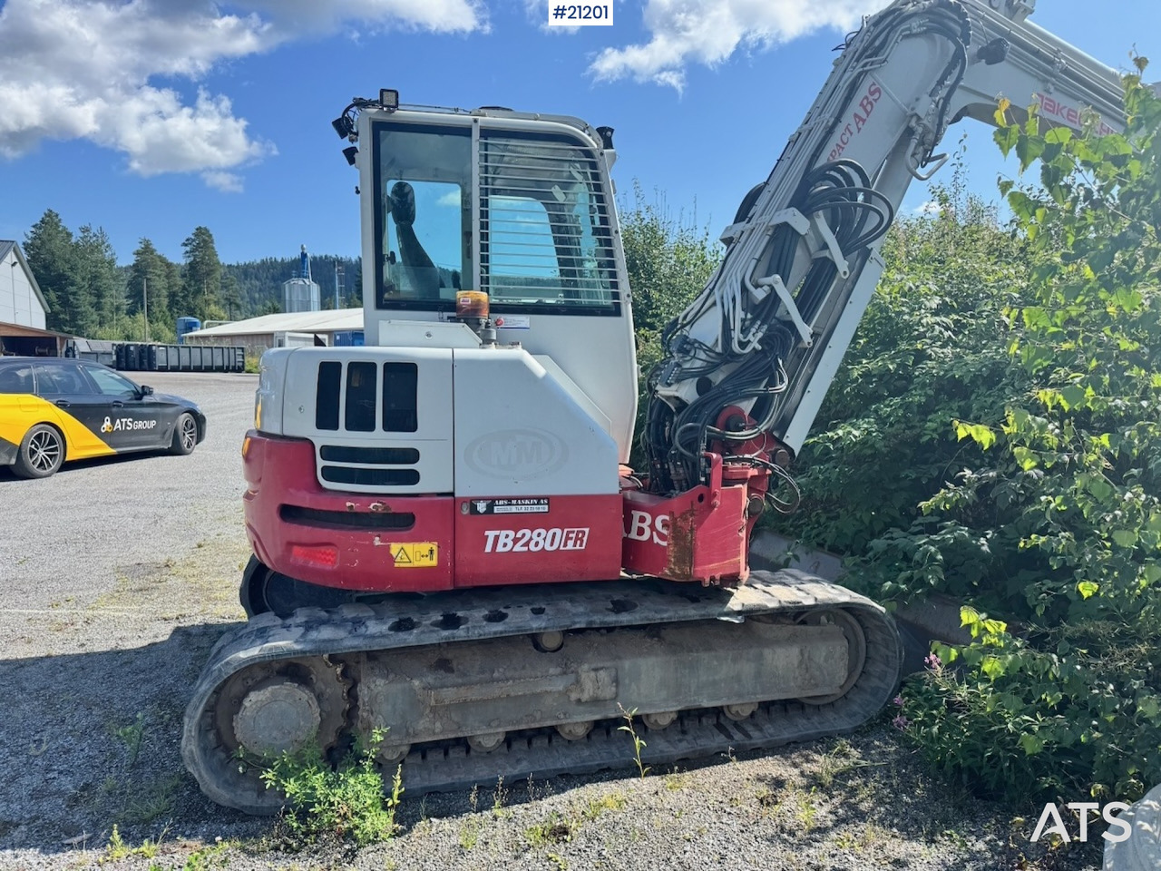 Takeuchi TB280FR - Excavadora de cadenas: foto 5 Takeuchi TB280FR - Excavadora de cadenas: foto 5