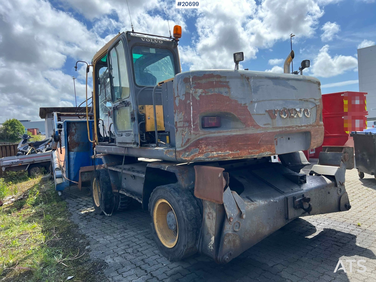 Volvo EW160B hjulmaskin m/ støtte bein og skjær - Cargadora de ruedas: foto 1 Volvo EW160B hjulmaskin m/ støtte bein og skjær - Cargadora de ruedas: foto 1