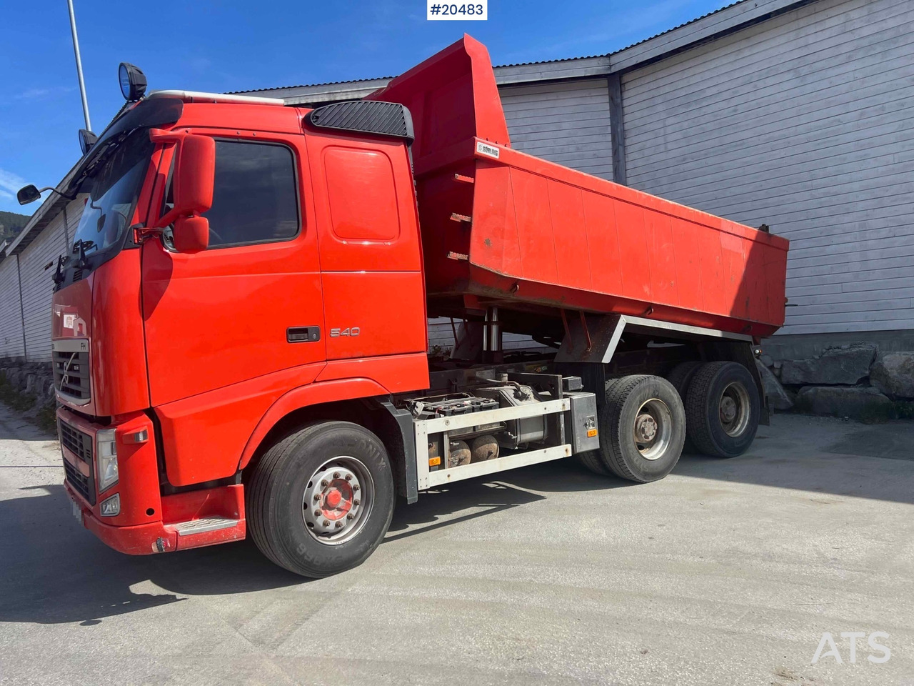 Camión volquete Volvo FH13 540: foto 14