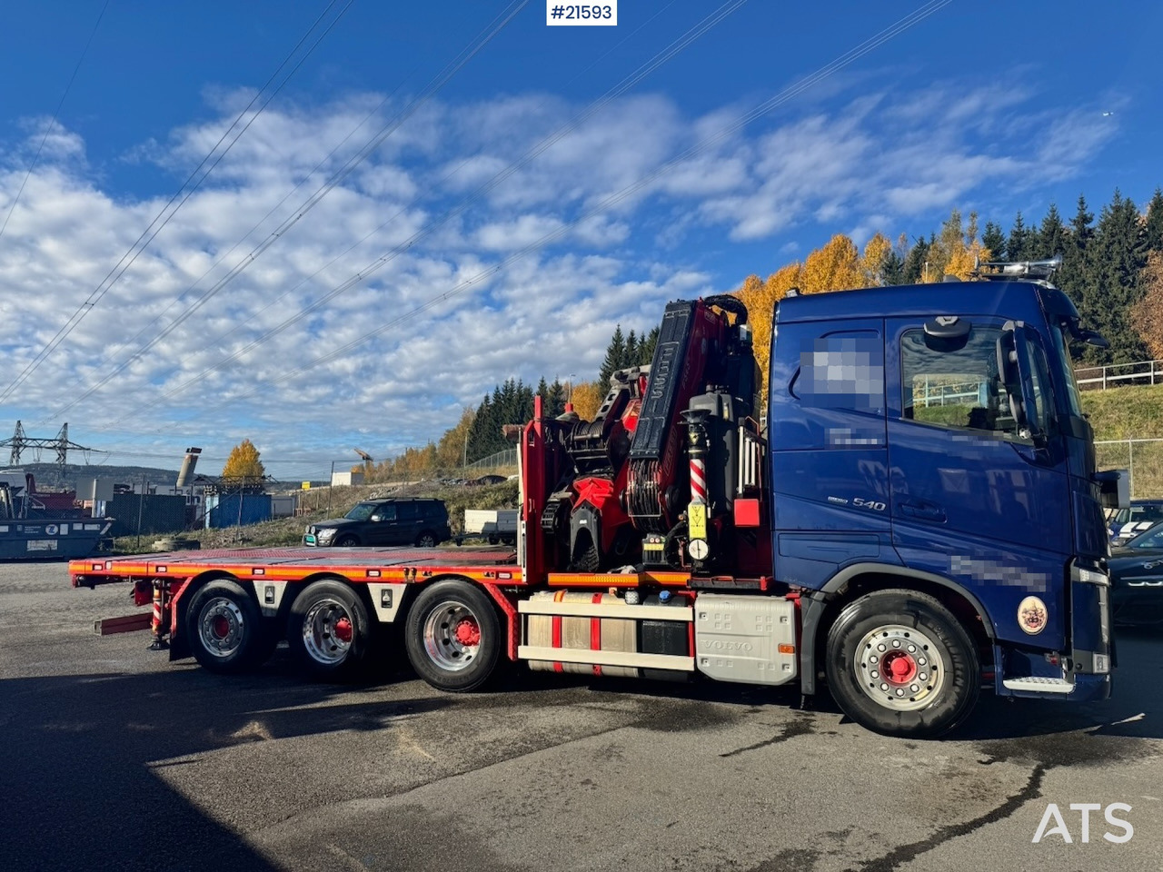 Volvo FH540 Kombibil - Camión grúa: foto 5 Volvo FH540 Kombibil - Camión grúa: foto 5