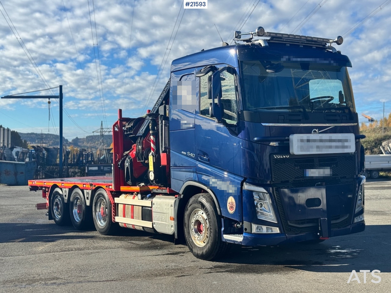 Volvo FH540 Kombibil - Camión grúa: foto 3 Volvo FH540 Kombibil - Camión grúa: foto 3