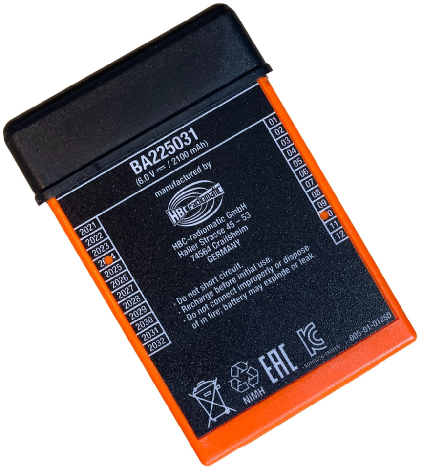 Batería original Hbc BA225030 - Acumulador para Grúa para camión: foto 4 Batería original Hbc BA225030 - Acumulador para Grúa para camión: foto 4