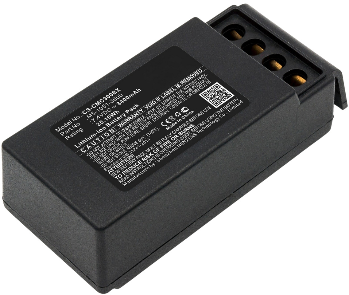 Cavotec compatible battery M5-1051-3601(3400mAh ) - Acumulador para Grúa para camión: foto 2 Cavotec compatible battery M5-1051-3601(3400mAh ) - Acumulador para Grúa para camión: foto 2