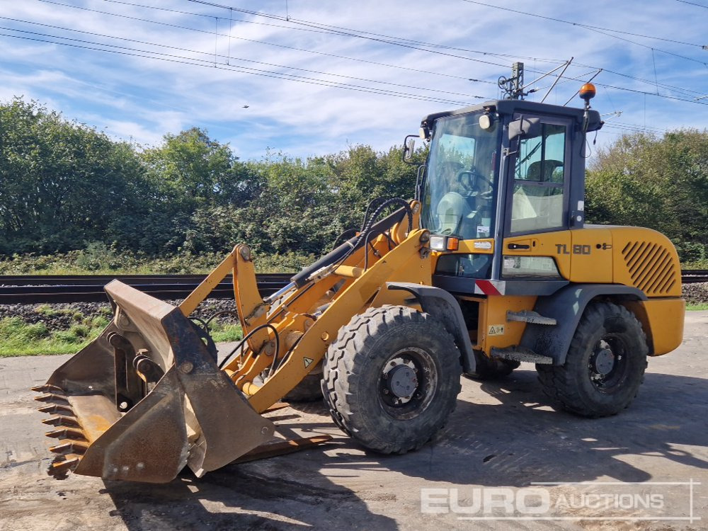 2011 Terex TL80 - Cargadora de ruedas: foto 1 2011 Terex TL80 - Cargadora de ruedas: foto 1