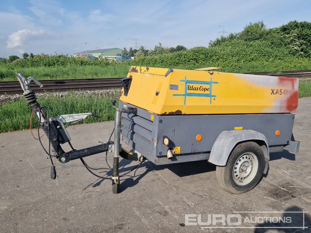 2015 Atlas Copco XAS67 130CFM - Compresor de aire: foto 1 2015 Atlas Copco XAS67 130CFM - Compresor de aire: foto 1
