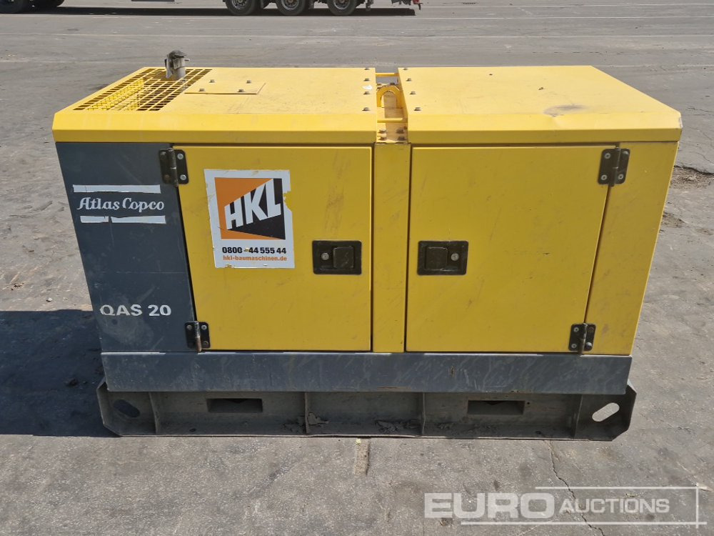2016 Atlas Copco QAS20 - Generador industriale: foto 5 2016 Atlas Copco QAS20 - Generador industriale: foto 5