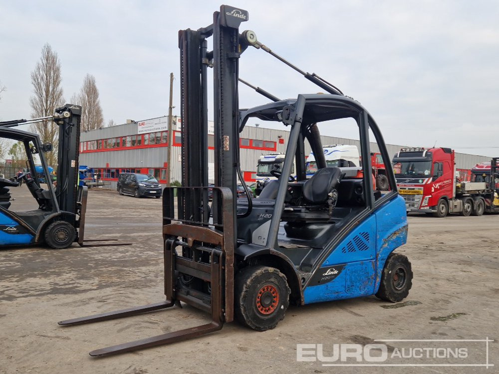 2016 Linde H20T-02/600 - Carretilla elevadora: foto 1 2016 Linde H20T-02/600 - Carretilla elevadora: foto 1