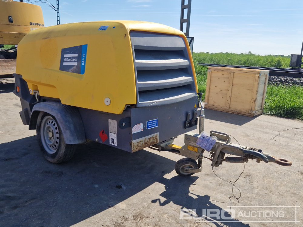 2017 Atlas Copco XAS68 130CFM - Compresor de aire: foto 4 2017 Atlas Copco XAS68 130CFM - Compresor de aire: foto 4