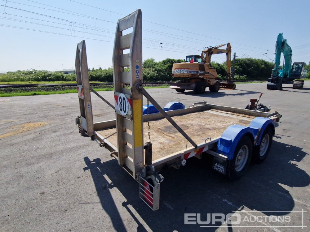2017 Hubiere TPG3502 Twin Axle Trailer with Loading Ramps - Remolque porta maquinaria: foto 4 2017 Hubiere TPG3502 Twin Axle Trailer with Loading Ramps - Remolque porta maquinaria: foto 4