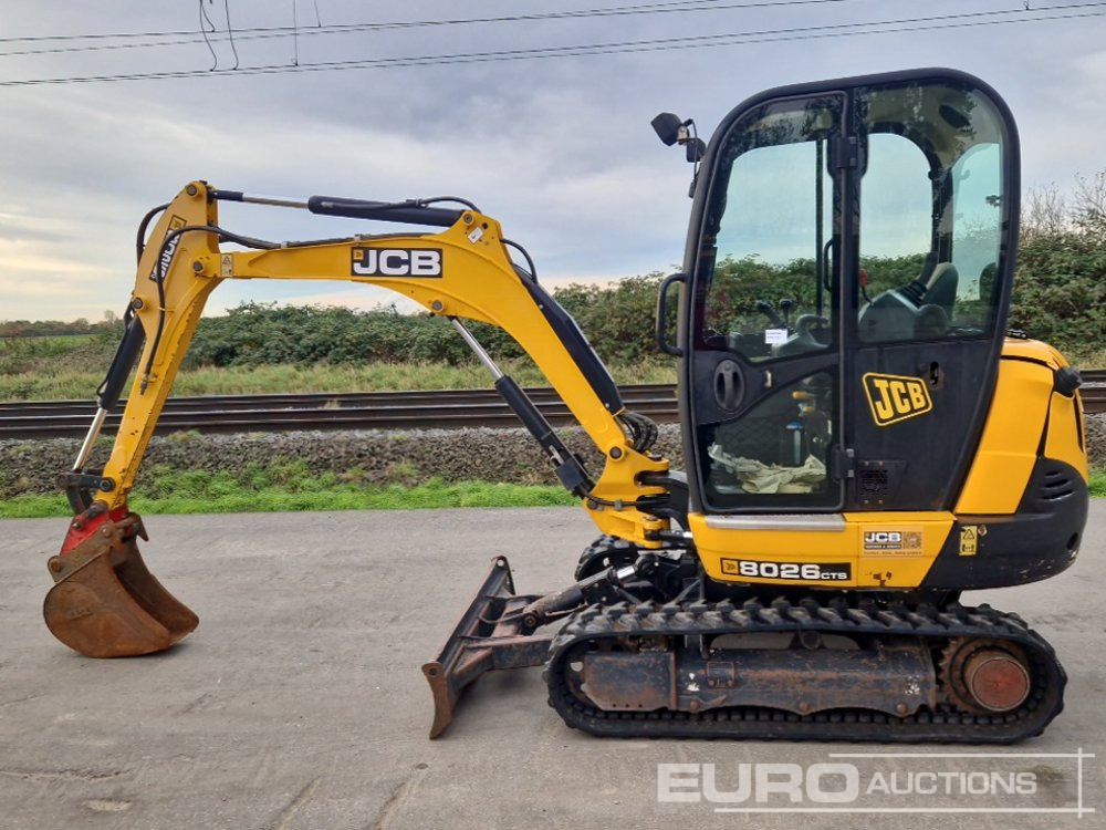2017 JCB 8026 - Miniexcavadora: foto 2 2017 JCB 8026 - Miniexcavadora: foto 2