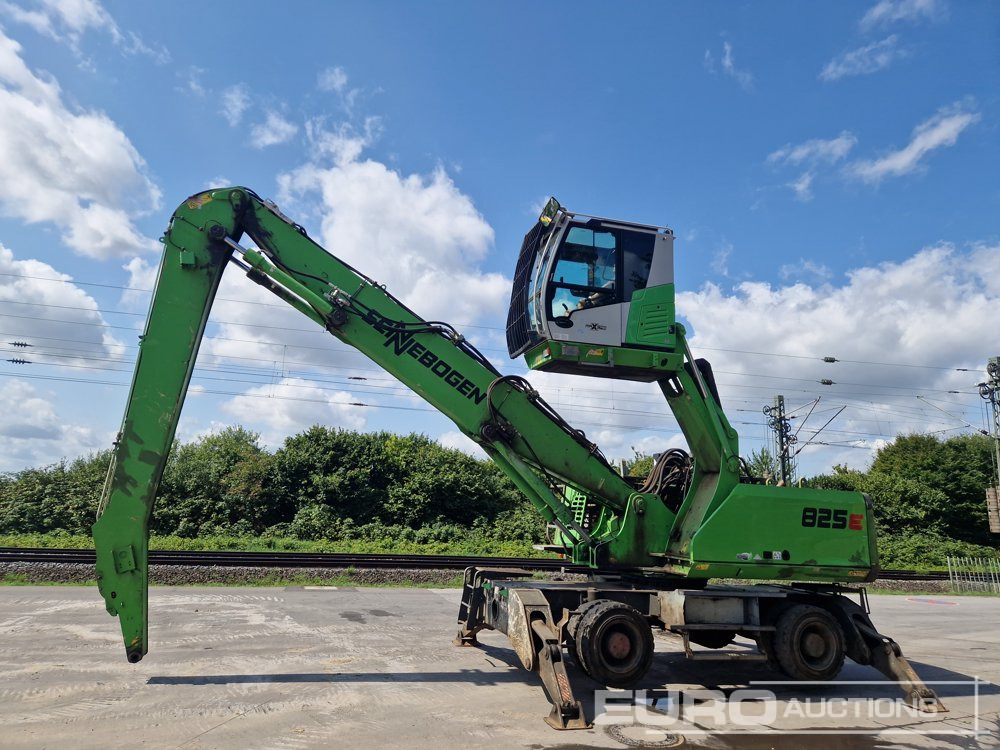 2018 Sennebogen 825E - Excavadora de ruedas: foto 1 2018 Sennebogen 825E - Excavadora de ruedas: foto 1