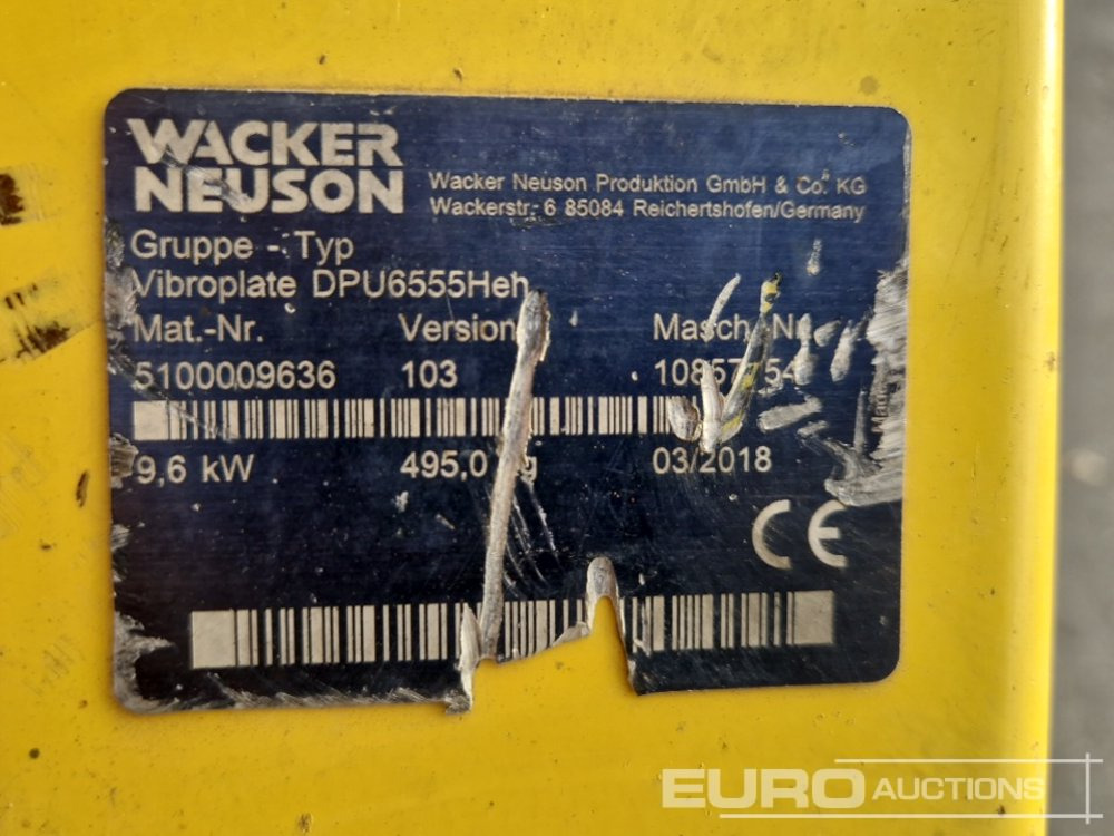 Construcción de carreteras 2018 Wacker Neuson DPU6555HEH: foto 9 Construcción de carreteras 2018 Wacker Neuson DPU6555HEH: foto 9
