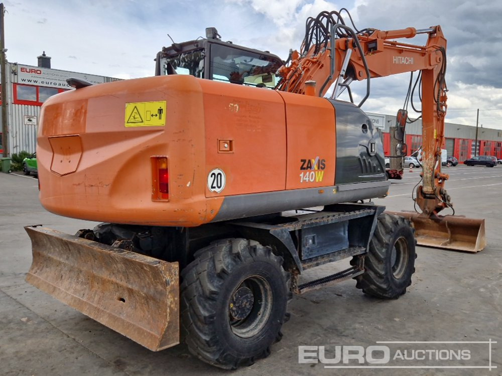 Hitachi ZX140W-3 - Excavadora de ruedas: foto 5 Hitachi ZX140W-3 - Excavadora de ruedas: foto 5