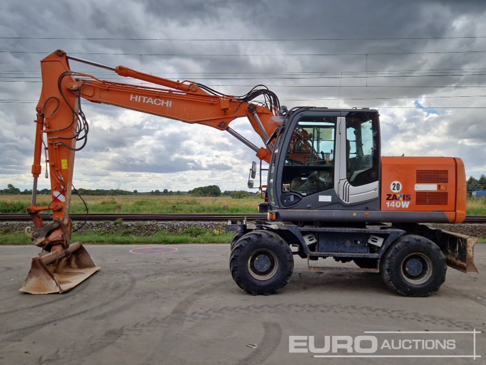 Hitachi ZX140W-3 - Excavadora de ruedas: foto 2 Hitachi ZX140W-3 - Excavadora de ruedas: foto 2