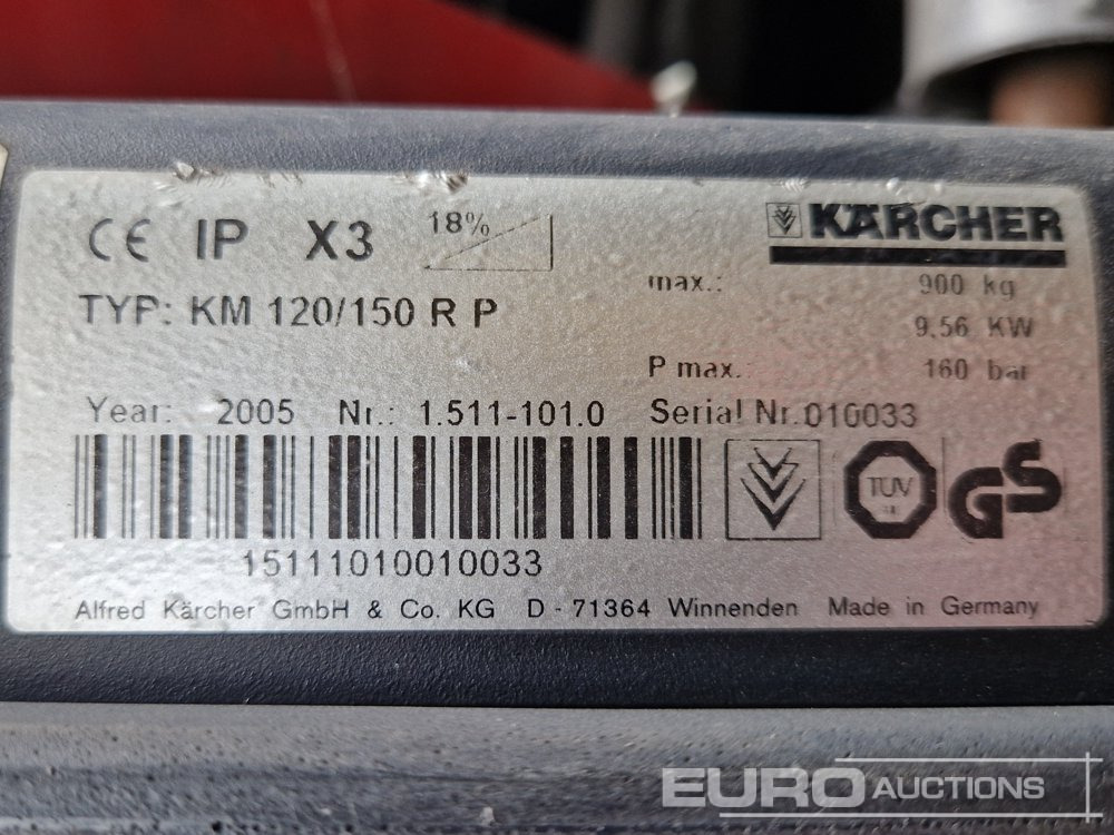 Barredora industrial Kärcher KM 120/150: foto 18