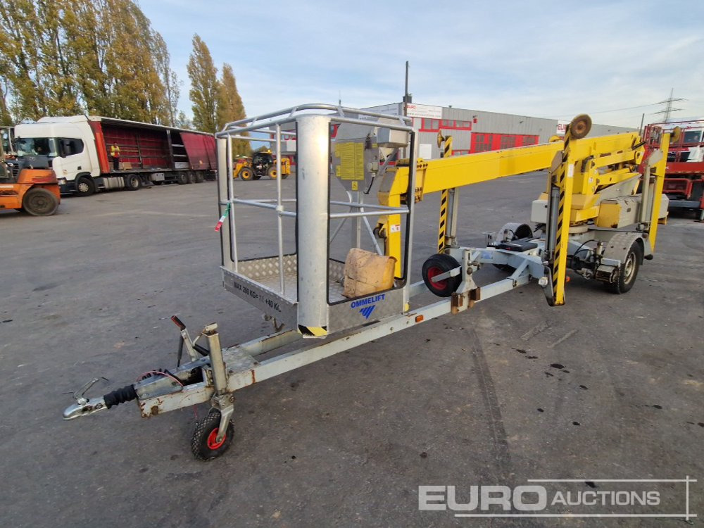 Omme 1550ZX81 Single Axle Articulated Boom Lift, 15.35m Working Height, 200kg Platform Capacity (Danish Reg. Docs. Available) - Plataforma articulada: foto 1 Omme 1550ZX81 Single Axle Articulated Boom Lift, 15.35m Working Height, 200kg Platform Capacity (Danish Reg. Docs. Available) - Plataforma articulada: foto 1