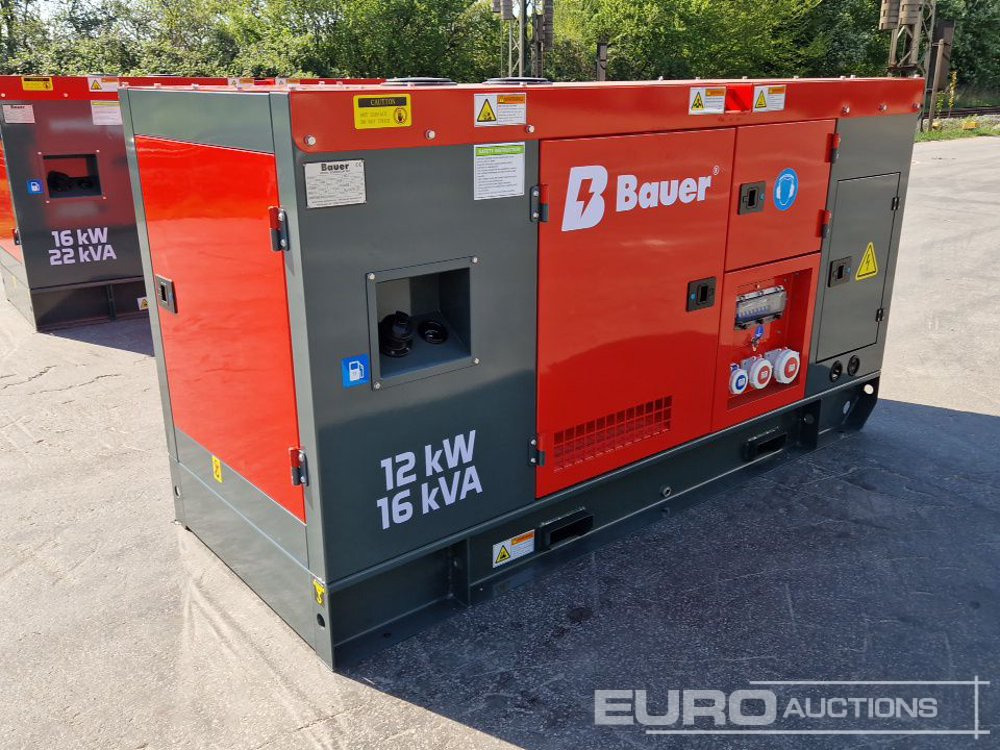 Unused Bauer GFS-12KW - Generador industriale: foto 4 Unused Bauer GFS-12KW - Generador industriale: foto 4