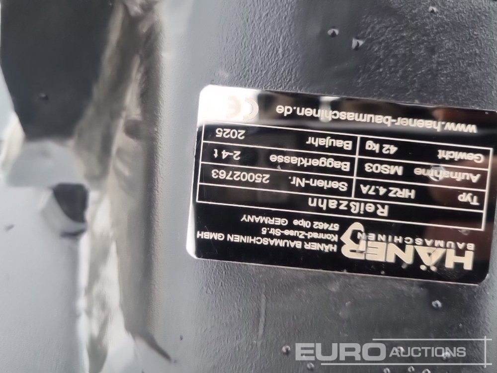 Unused Häner HRZ 4.7A MS03 - Cazo: foto 5 Unused Häner HRZ 4.7A MS03 - Cazo: foto 5