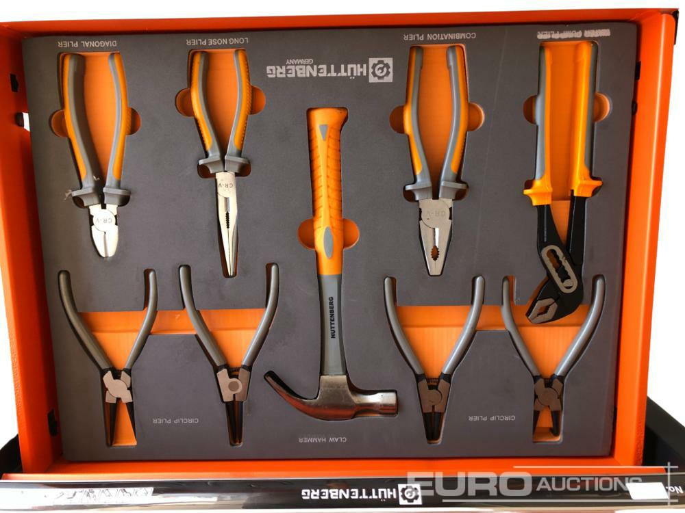 Equipo de taller Unused Hüttenberg Tool Trolley, 6 Drawers with Tools: foto 6
