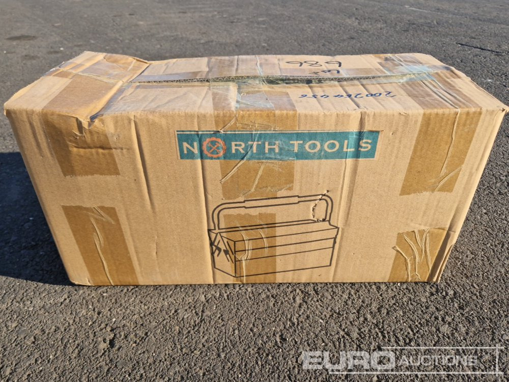 Unused North Tools Tool Box, 85Pcs. Tools - Equipo de construcción: foto 2 Unused North Tools Tool Box, 85Pcs. Tools - Equipo de construcción: foto 2