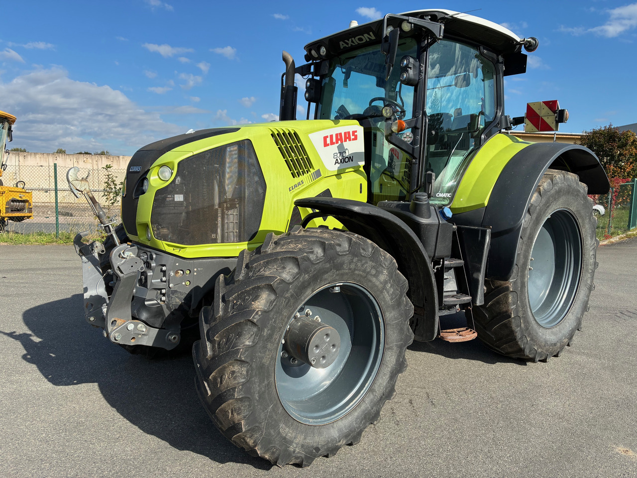 Claas Axion 870 - Tractor: foto 1 Claas Axion 870 - Tractor: foto 1