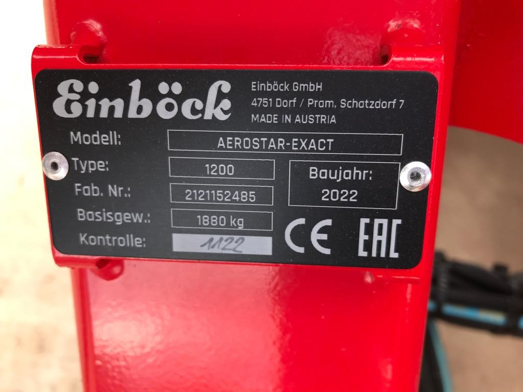 Einböck Aerostar - Exact Striegel 1200 - Grada de púas: foto 2 Einböck Aerostar - Exact Striegel 1200 - Grada de púas: foto 2