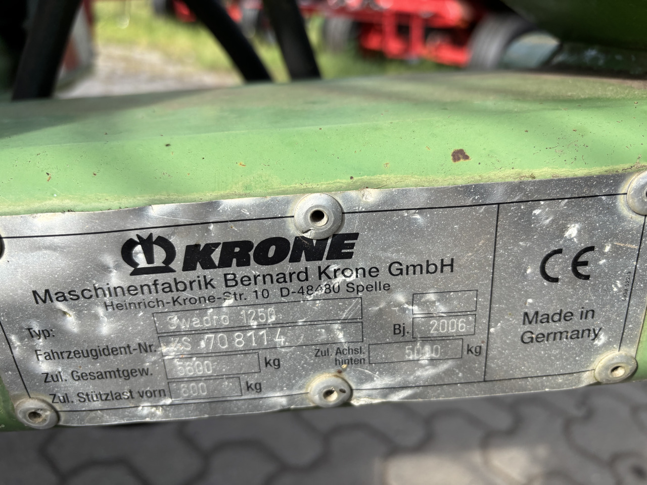 Krone Swadro Serie - Henificadora: foto 4 Krone Swadro Serie - Henificadora: foto 4