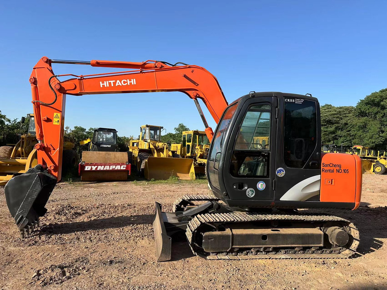 HITACHI ZAXIS ZX70 - Miniexcavadora: foto 1 HITACHI ZAXIS ZX70 - Miniexcavadora: foto 1