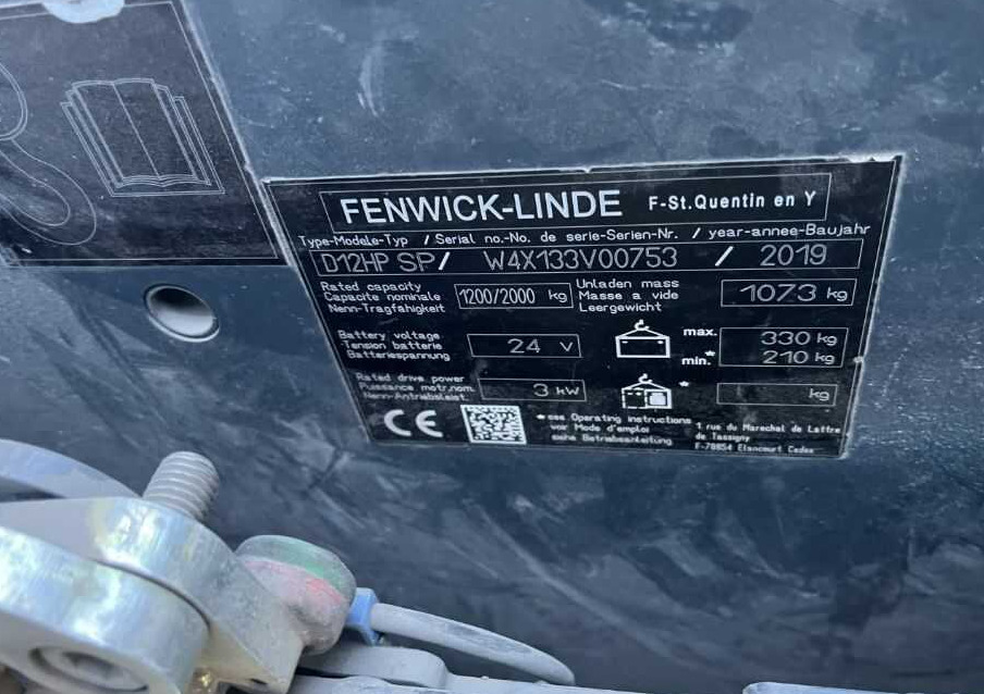 Linde D12HPSP - Apilador: foto 4 Linde D12HPSP - Apilador: foto 4