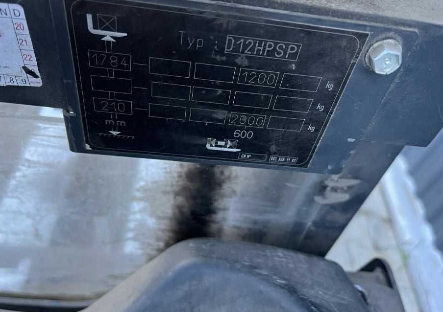 Linde D12HPSP - Apilador: foto 5 Linde D12HPSP - Apilador: foto 5