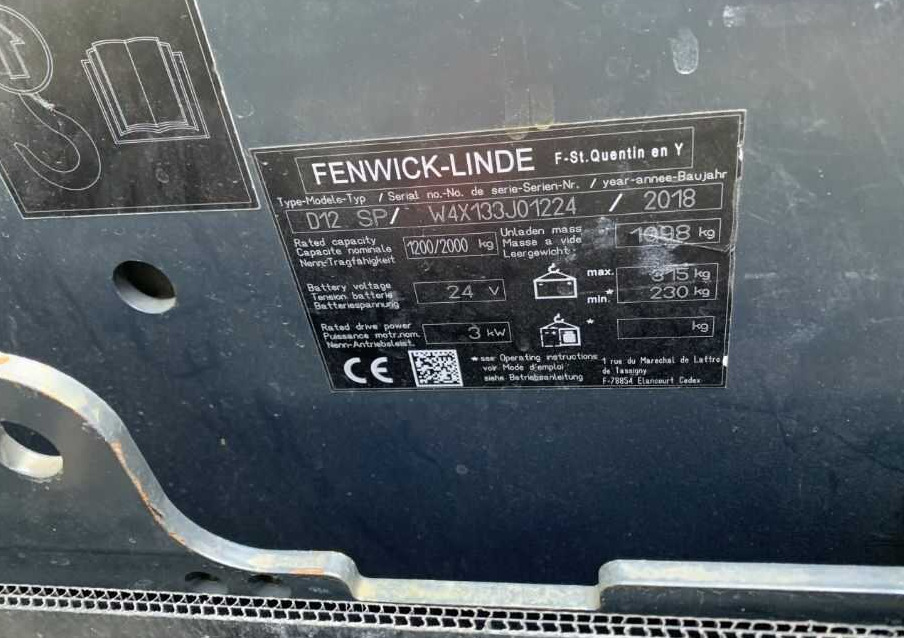 Linde D12SP - Transpaleta: foto 4 Linde D12SP - Transpaleta: foto 4