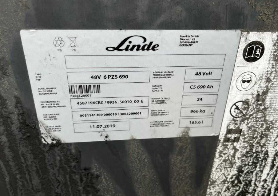 Carretilla elevadora eléctrica Linde E20L-02: foto 8