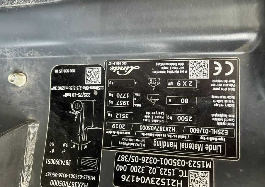 Linde E25HL-01/600 - Carretilla elevadora eléctrica: foto 4 Linde E25HL-01/600 - Carretilla elevadora eléctrica: foto 4