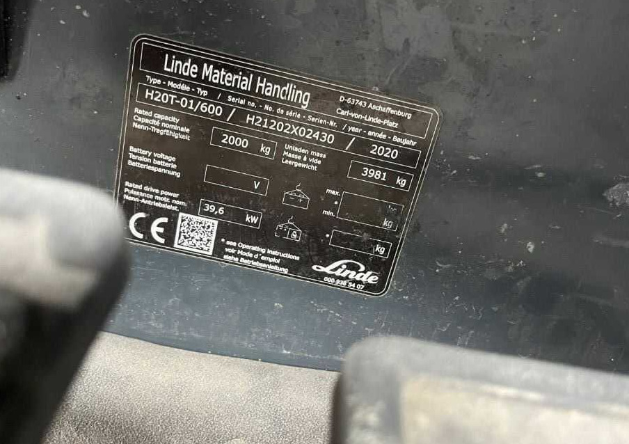 Linde H20T-01/600 - Carretilla elevadora de gas: foto 4 Linde H20T-01/600 - Carretilla elevadora de gas: foto 4