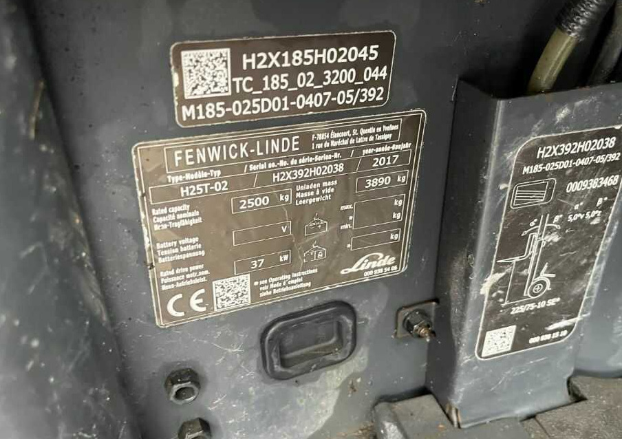 Linde H25T-01 - Carretilla elevadora de gas: foto 4 Linde H25T-01 - Carretilla elevadora de gas: foto 4