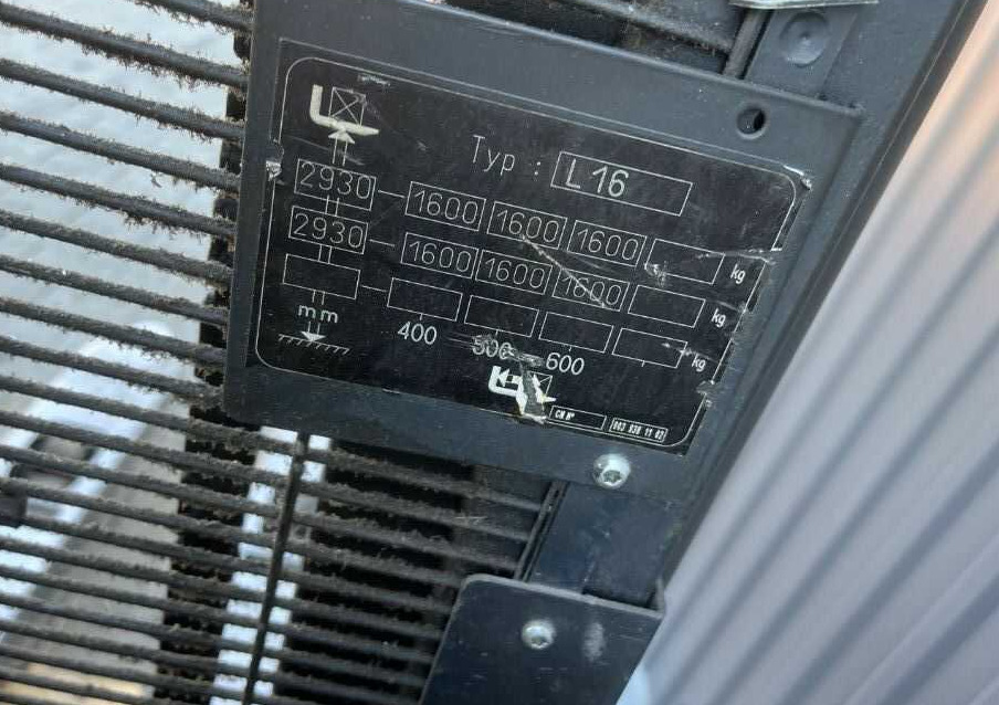 Linde L16 - Apilador: foto 5 Linde L16 - Apilador: foto 5