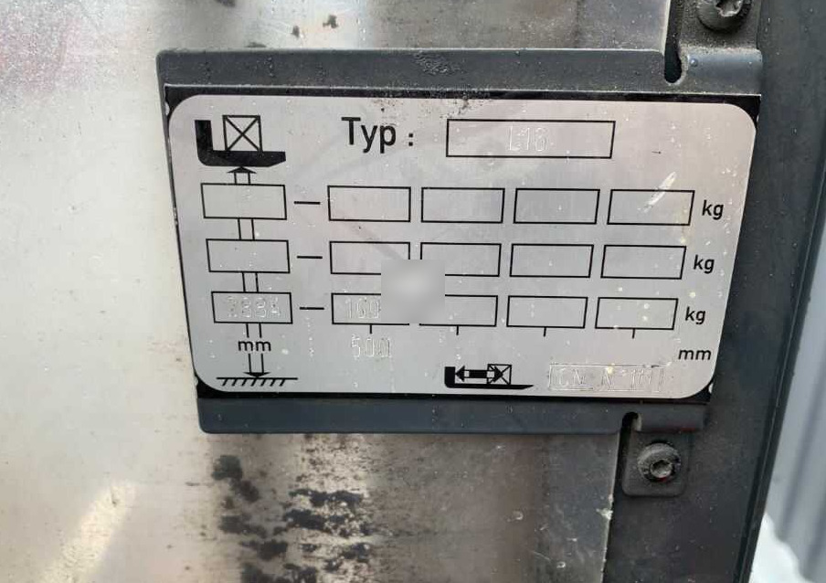 Linde L16 - Apilador: foto 5 Linde L16 - Apilador: foto 5