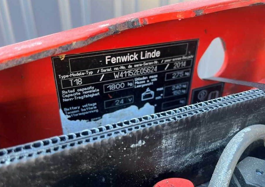 Linde T18 - Transpaleta: foto 5 Linde T18 - Transpaleta: foto 5