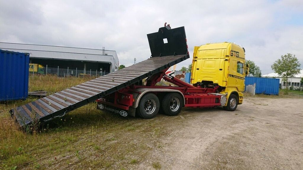 Abroller G&G Plateau / Baumaschinen - Contenedor de gancho: foto 1 Abroller G&G Plateau / Baumaschinen - Contenedor de gancho: foto 1
