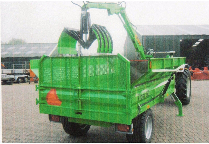 Kipper met opbouwkraan - Remolque volquete: foto 3 Kipper met opbouwkraan - Remolque volquete: foto 3