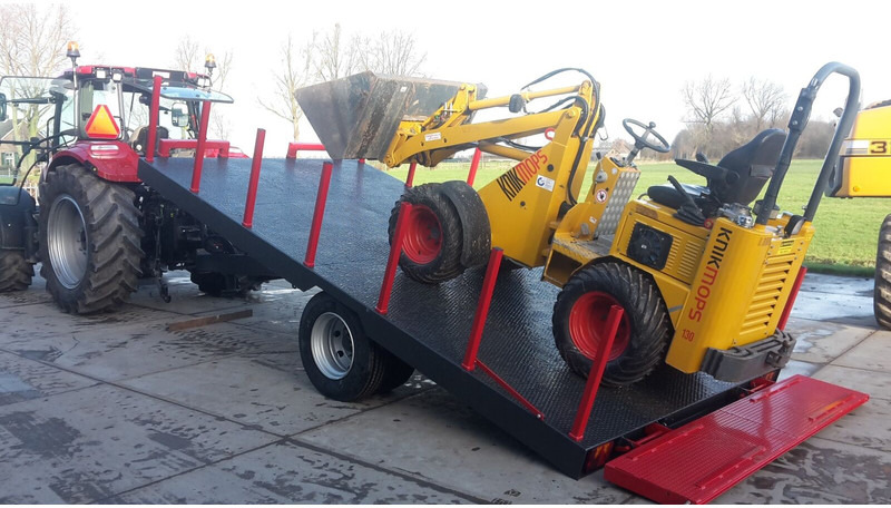 Oprijwagen 10 ton - Remolque plataforma/ Caja abierta: foto 2 Oprijwagen 10 ton - Remolque plataforma/ Caja abierta: foto 2